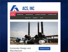 Tablet Screenshot of acs-acs.com
